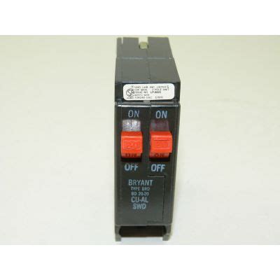 bryant electrical panel replacement breakers